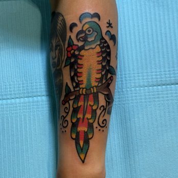 Clubman’s Tattoo Parlor - parrot tattoo by erik :-) - Tattoo Near Me - Orange, California Clubman’s Tattoo Parlor - parrot tattoo by erik :-) - Tattoo Near Me - Orange, California