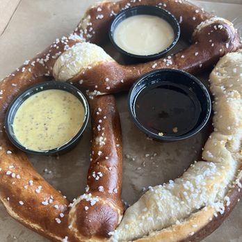 Thirsty Lion - Sometimes you just want a pretzel - American Near Me - Dallas, Texas Thirsty Lion - Sometimes you just want a pretzel - American Near Me - Dallas, Texas