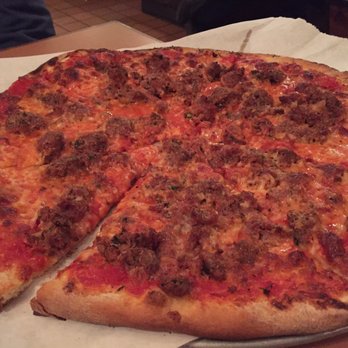 Roseland Apizza - Medium meatball pie. - Pizza Near Me - Derby, Connecticut