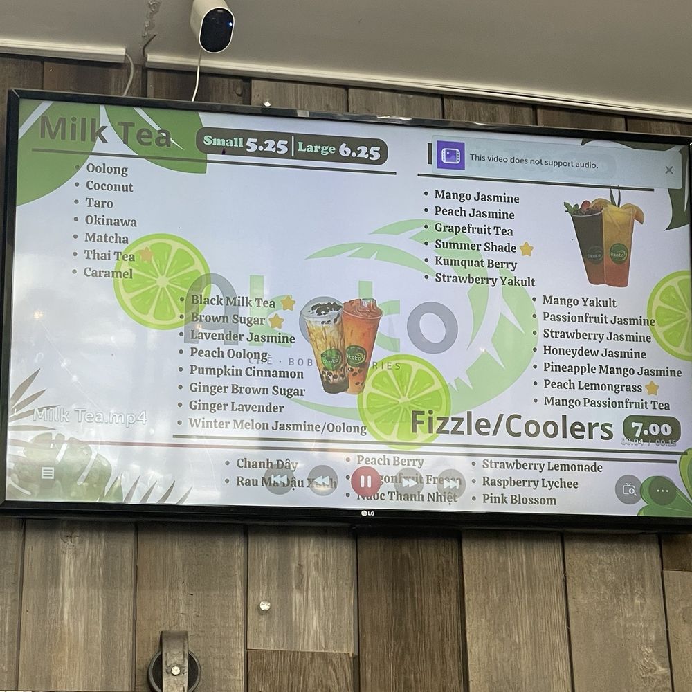 Coco Leaf - menu 9/6 - Coffee & Tea Near Me - Boston, Massachusetts