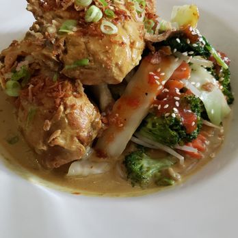 Bali Café - Opor Ayam chicken dish. (O poor I am) ;) - Sushi Bars Near Me - Miami, Florida