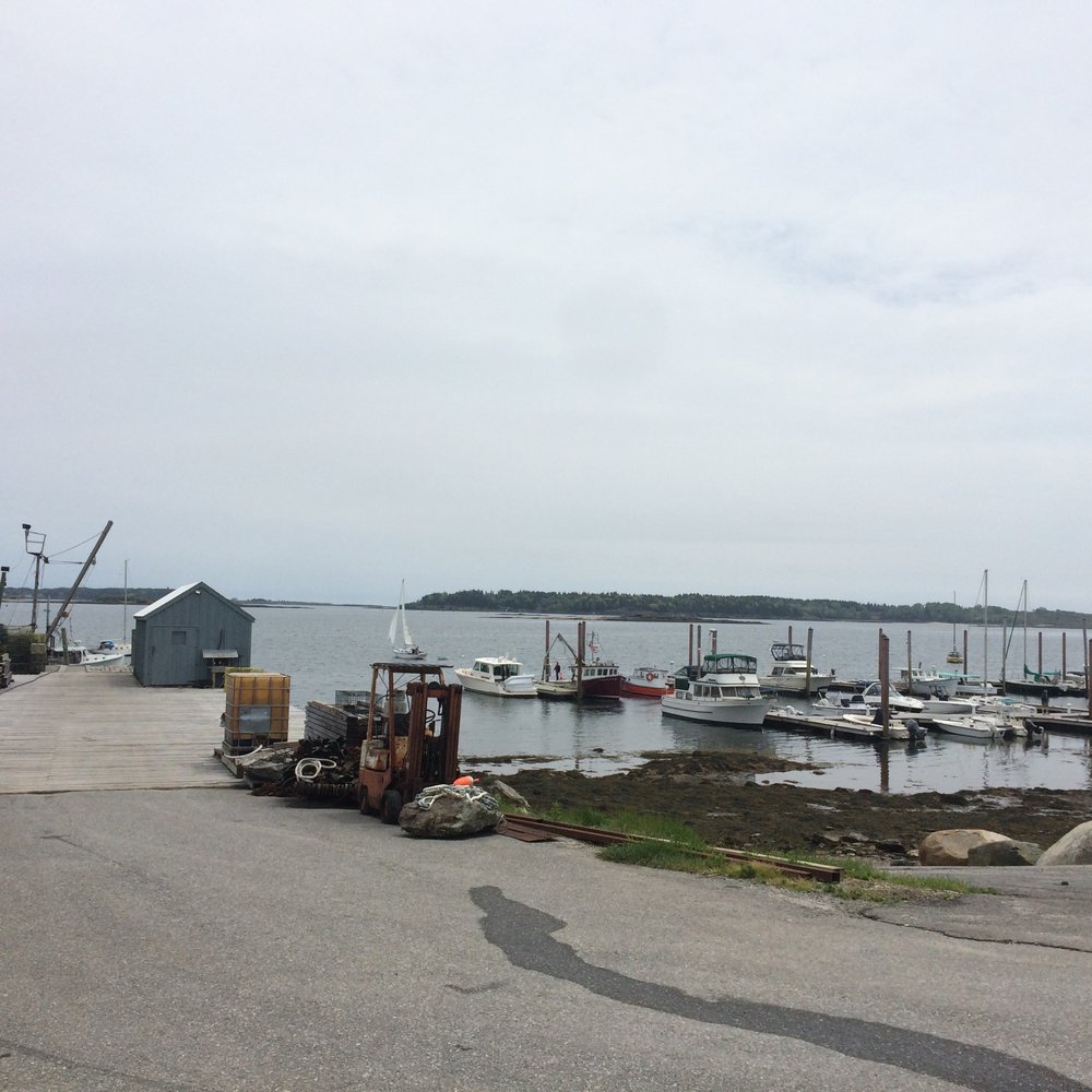 Erica's Seafood - The view from our table - Seafood Near Me - Harpswell, Maine Erica's Seafood - The view from our table - Seafood Near Me - Harpswell, Maine