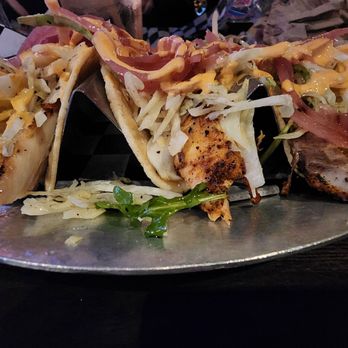 Billy Jacks Shack - Blackened Mahi Baha Tacos - American Near Me - Lauderdale-By-The-Sea, Florida Billy Jacks Shack - Blackened Mahi Baha Tacos - American Near Me - Lauderdale-By-The-Sea, Florida