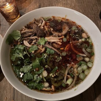 Mawn - Mushroom noodles - Cambodian Near Me - Philadelphia, Pennsylvania