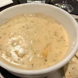 Broccoli cheese soup. Very tasty and good portion