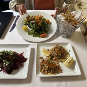 Dinner for Two - Ribs, salmon salad, tacos al pastor, truffle fries. - Steakhouses Near Me - Santa Fe, New Mexico