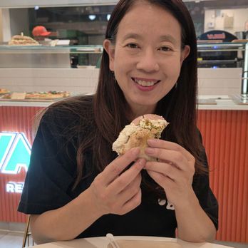 Vabbe Pizza - Enjoying the Burrata Primavera sandwich. - Pizza Near Me - Newark, California Vabbe Pizza - Enjoying the Burrata Primavera sandwich. - Pizza Near Me - Newark, California