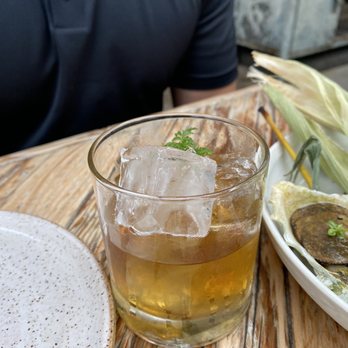 Campfire - My husband's smokey lonesome cocktail - New American Near Me - Carlsbad, California Campfire - My husband's smokey lonesome cocktail - New American Near Me - Carlsbad, California