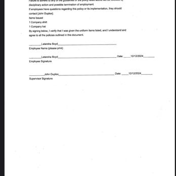 No Mercy Security Force - John duplex forged my name on a document sent to wage claims yesterday 2/19/2025. - Security Services Near Me - Bowie, Maryland No Mercy Security Force - John duplex forged my name on a document sent to wage claims yesterday 2/19/2025. - Security Services Near Me - Bowie, Maryland