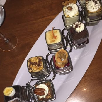 Seasons 52 - Seasons 52 dessert tray - New American Near Me - Mclean, Virginia