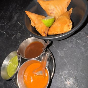 Dishoom - lamb samosa - Indian Near Me - Kensington, XGL