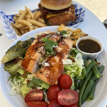Black Sheep Burgers - Ginger salmon grain salmon - Burgers Near Me - Los Angeles, California Black Sheep Burgers - Ginger salmon grain salmon - Burgers Near Me - Los Angeles, California