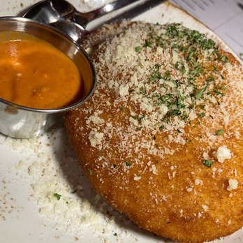 Ospi Venice - Crispy provolone with vodka sauce - Italian Near Me - Venice, California Ospi Venice - Crispy provolone with vodka sauce - Italian Near Me - Venice, California