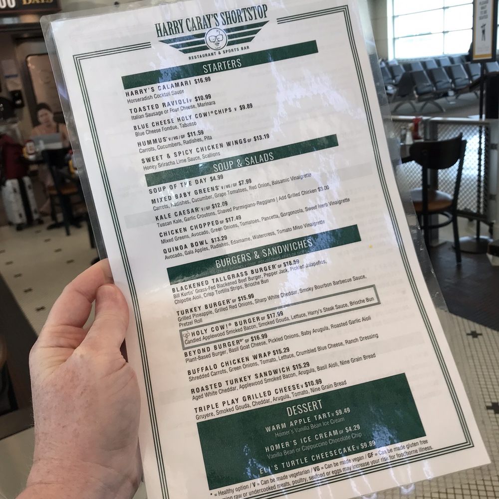 Harry Caray’s Shortstop - Menu - Bars Near Me - Chicago, Illinois Harry Caray’s Shortstop - Menu - Bars Near Me - Chicago, Illinois