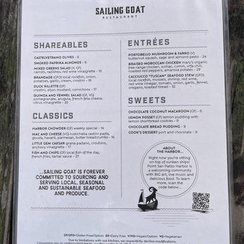 Sailing Goat Restaurant - February 2025 - Seafood Near Me - Richmond, California Sailing Goat Restaurant - February 2025 - Seafood Near Me - Richmond, California