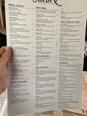 Menu photo 2 Indi-Q Indian Bistro & BBQ Armonk, NY Menu photo 2 Indi-Q Indian Bistro & BBQ Armonk, NY