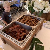 Photo of Barefoot Beach Cafe - Honolulu, HI, United States. Bacon Pork sausage