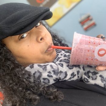Red Mango - Just me sipping on my Pomegranate Protector Smoothie from Red Mango! - Ice Cream & Frozen Yogurt Near Me - Highland, Indiana Red Mango - Just me sipping on my Pomegranate Protector Smoothie from Red Mango! - Ice Cream & Frozen Yogurt Near Me - Highland, Indiana
