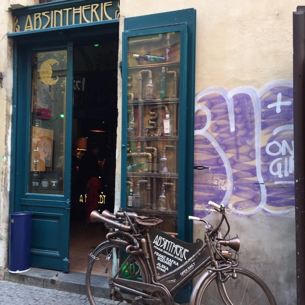 Absintherie - Entrance - Cocktail Bars Near Me - Prague, Puerto Rico Absintherie - Entrance - Cocktail Bars Near Me - Prague, Puerto Rico