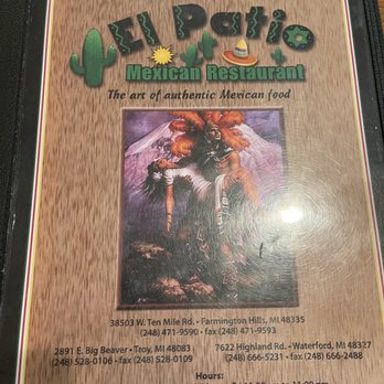 El Patio Mexican Restaurant - Mexican Near Me - Troy, Michigan El Patio Mexican Restaurant - Mexican Near Me - Troy, Michigan