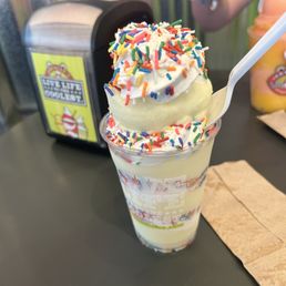 Cake batter ice/ice cream Cake batter ice/ice cream