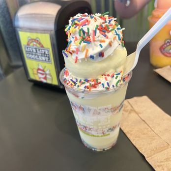 Jeremiah's Italian Ice - Cake batter ice/ice cream - Desserts Near Me - Navarre, Florida Jeremiah's Italian Ice - Cake batter ice/ice cream - Desserts Near Me - Navarre, Florida