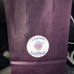 Occassions Cookies & Cakes - Cute packaging