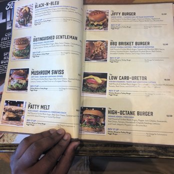 Ford's Garage - Menu - Burgers Near Me - Brandon, Florida