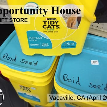 Opportunity House Thrift Store - "Boid Seed" - Empty containers ($2) Overpriced. - Thrift Stores Near Me - Vacaville, California Opportunity House Thrift Store - "Boid Seed" - Empty containers ($2) Overpriced. - Thrift Stores Near Me - Vacaville, California