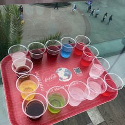 Here's the drinks! Here's the drinks!