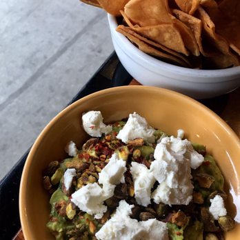 Pistola's Del Sur - Roasted pistachio guac with goat cheese and chili - Mexican Near Me - Philadelphia, Pennsylvania Pistola's Del Sur - Roasted pistachio guac with goat cheese and chili - Mexican Near Me - Philadelphia, Pennsylvania