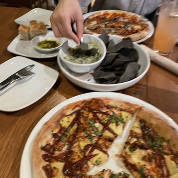 California Pizza Kitchen - The artichokes, spinach dip was so good at this place. I highly recommend it. - Pizza Near Me - Brea, California