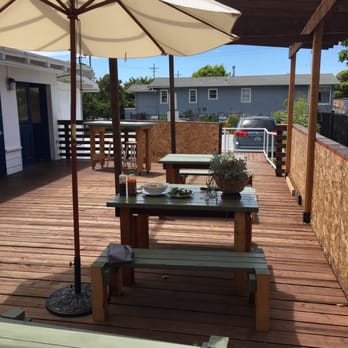 Super Super Restaurant - Patio has 5 picnic style benches, 1 bar top, and a 2 seater. Nice on a sunny day - Vietnamese Near Me - Berkeley, California