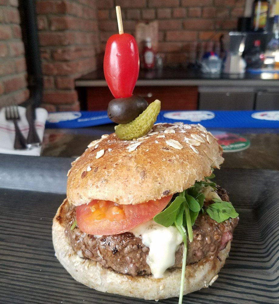 Order BISON BURGER food online from Westchester Burger Co. store, White Plains on bringmethat.com