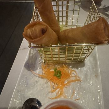 Thai Charm - Egg Crispy Spring Rolls - Thai Near Me - Frisco, Texas