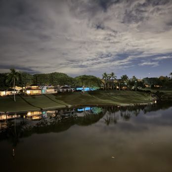 Roy's Ko Olina - Night time view from our table on the lanai - Asian Fusion Near Me - Kapolei, Hawaii