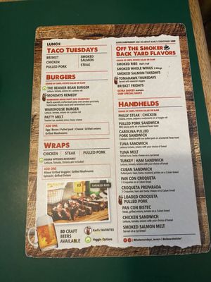 Menu photo 3 Hate Mondays Tavern Miami, FL