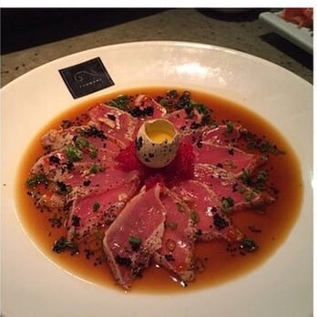 Tsunami Sushi Lafayette - Seared tuna. It should be shared with 2 people, easily..but my husband inhales this - Sushi Bars Near Me - Lafayette, Louisiana Tsunami Sushi Lafayette - Seared tuna. It should be shared with 2 people, easily..but my husband inhales this - Sushi Bars Near Me - Lafayette, Louisiana