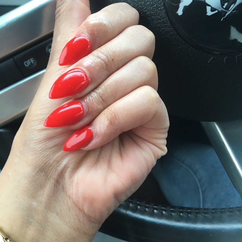 Nails R Us - Got a cut down and nails filed exactly the shape i wanted. Color is OPI cajun shrimp in gel polish - Nail Salons Near Me - Metairie, Louisiana Nails R Us - Got a cut down and nails filed exactly the shape i wanted. Color is OPI cajun shrimp in gel polish - Nail Salons Near Me - Metairie, Louisiana