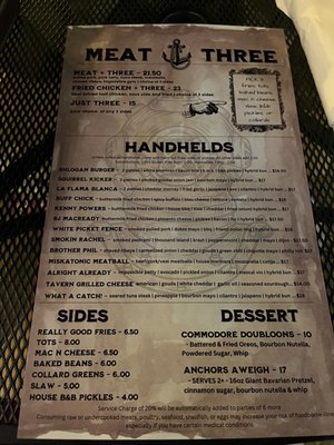 Menu photo 8 The Commodore Washington, DC, DC Menu photo 8 The Commodore Washington, DC, DC
