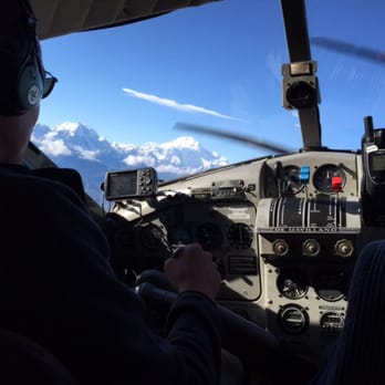 K2 Aviation - Sitting co-pilot with Chris our great pilot - Tours Near Me - Talkeetna, Alaska