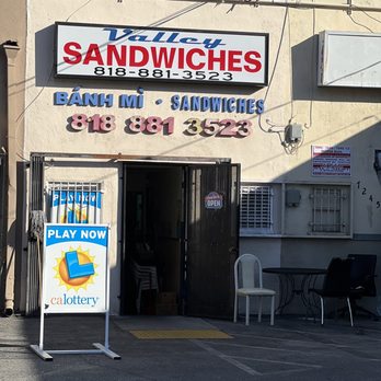 Valley Sandwiches - Plenty of FREE parking at the back parking lot shared with other businesses and nearby market. - Sandwiches Near Me - Reseda, California