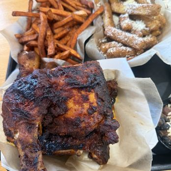 Bravo Farms - Bbq chicken quarter was delicious...you get 2 quarters in one order!!! - Dog Parks Near Me - Kettleman City, California Bravo Farms - Bbq chicken quarter was delicious...you get 2 quarters in one order!!! - Dog Parks Near Me - Kettleman City, California
