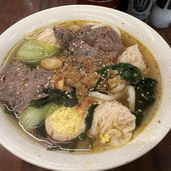 Lee Kitchen - Won ton soup with beef and egg - Asian Fusion Near Me - Mississauga, Ontario Lee Kitchen - Won ton soup with beef and egg - Asian Fusion Near Me - Mississauga, Ontario