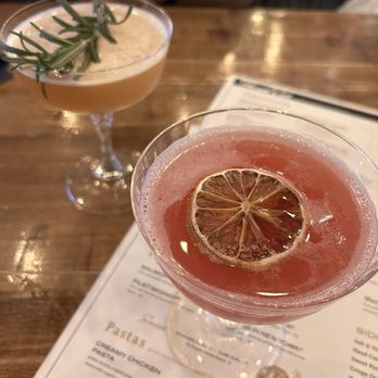 Hand Cut Chophouse - Peach ambrosia & whiskey sour! - Burgers Near Me - Scottsdale, Arizona Hand Cut Chophouse - Peach ambrosia & whiskey sour! - Burgers Near Me - Scottsdale, Arizona