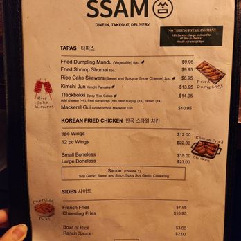 SSAM - Korean Near Me - Brooklyn, New York