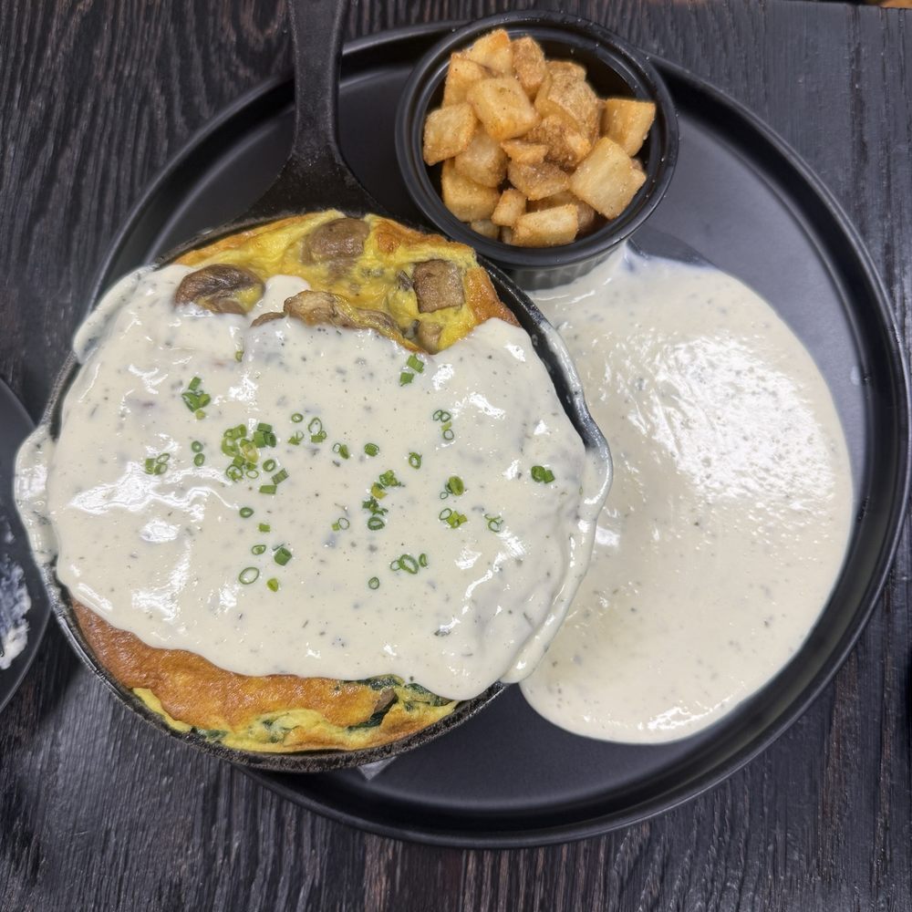 Mushroom frittata Mushroom frittata