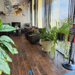 Risana Day Spa - Waiting area has massage chairs