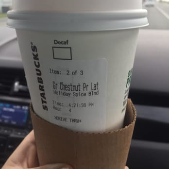 Starbucks - My chestnut praline white flat - Coffee & Tea Near Me - Nicholasville, Kentucky