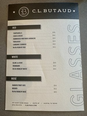 C.L. Butaud Wines by null C.L. Butaud Wines by null